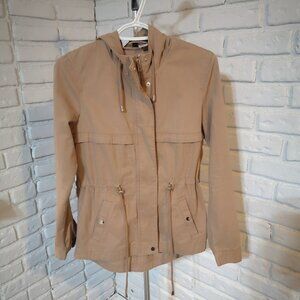 Divided by H&M Ladies Tan Casual Hooded Jacket